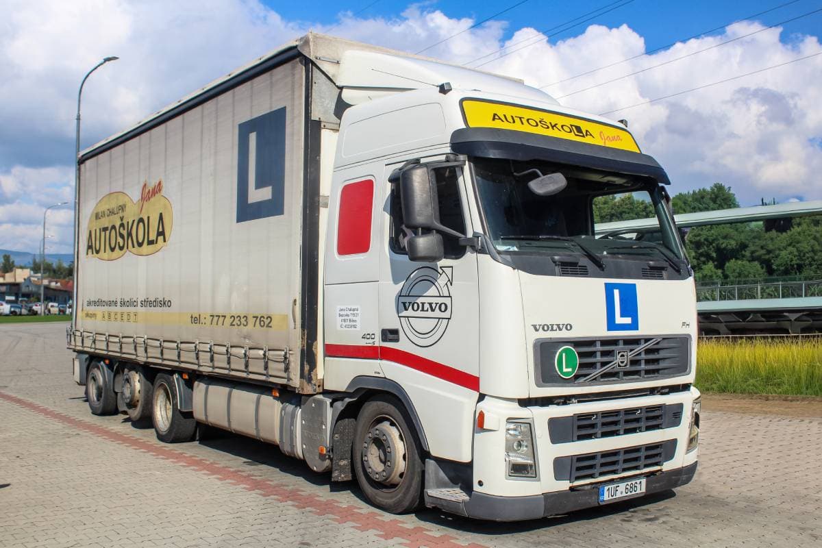 Volvo nákladní vozidlo